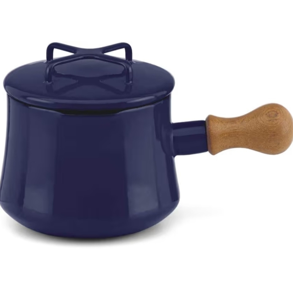 New In Box! Dansk Kobenstyle 1 Qt Saucepan In Midnight